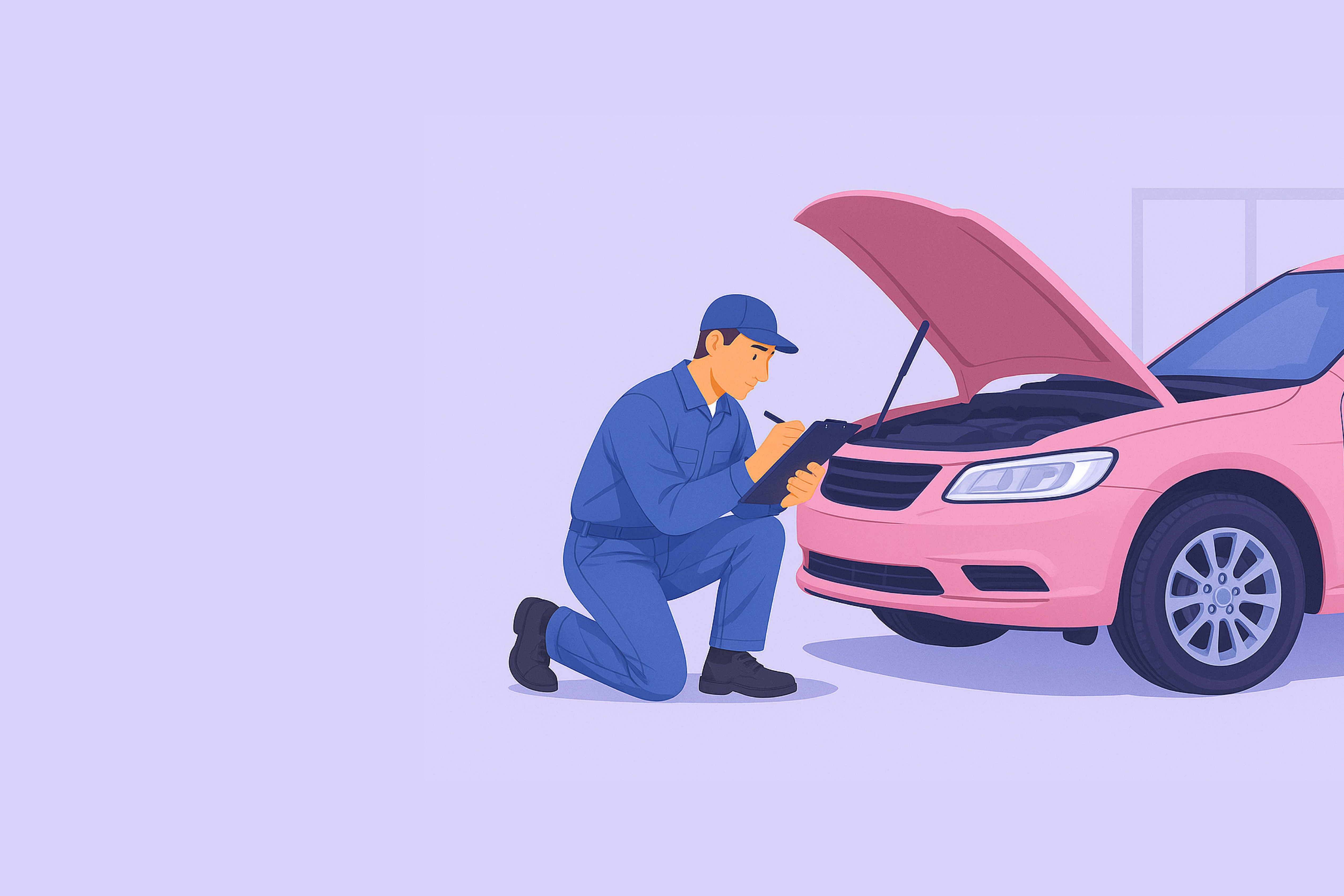 7 pièces classiques de la voiture d'occasion